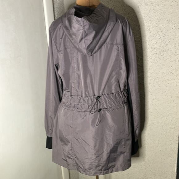 APANA Gray/Black Jetstream Anorak Jacket L Sportswear Gorpcore Athleisure Sporty - Picture 2 of 12